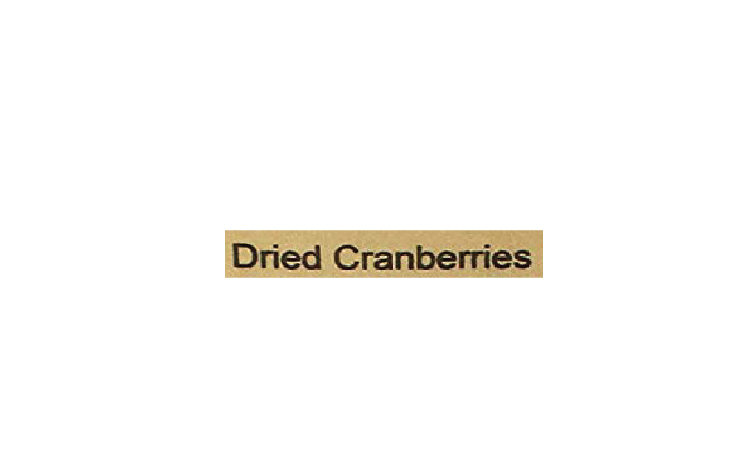 Minimal Dried Cranberries (American Cranberries)   Pack  100 grams